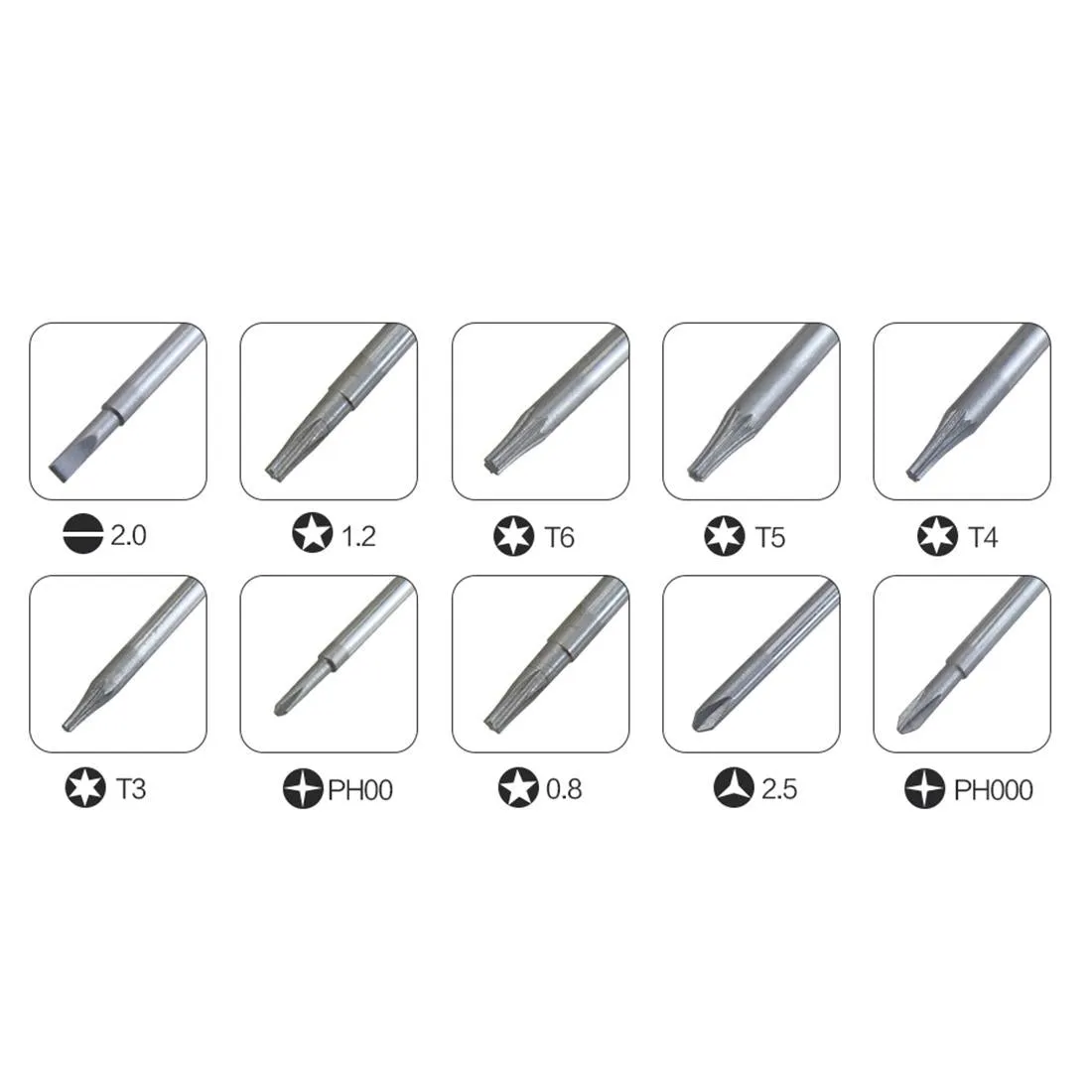 10-piece Precision Magnetic Screwdriver Set for Best Bst 8800e Repair