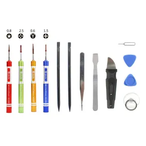 13-in-1 Repair Tool Set for Iphone Samsung Xiaomi - Jf 878