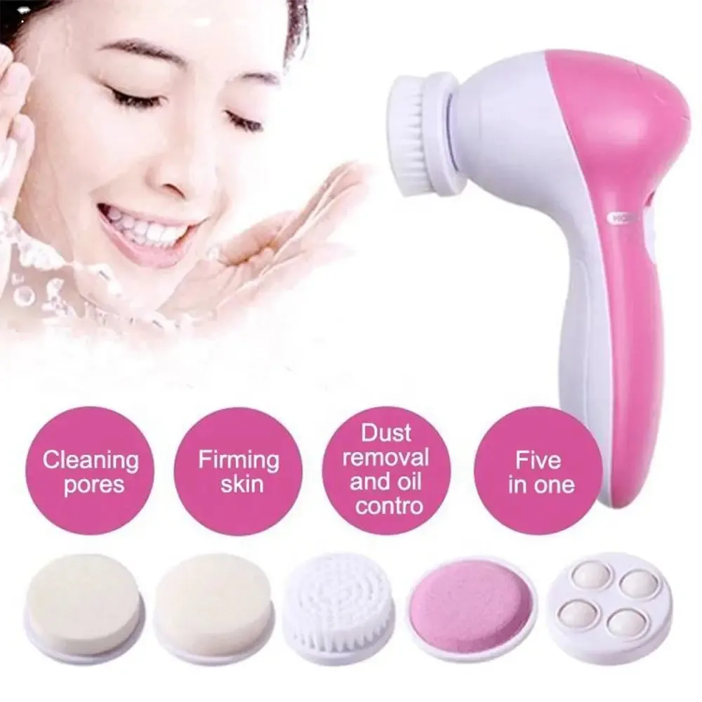 5 in 1 Electric Facial Cleansing Brush