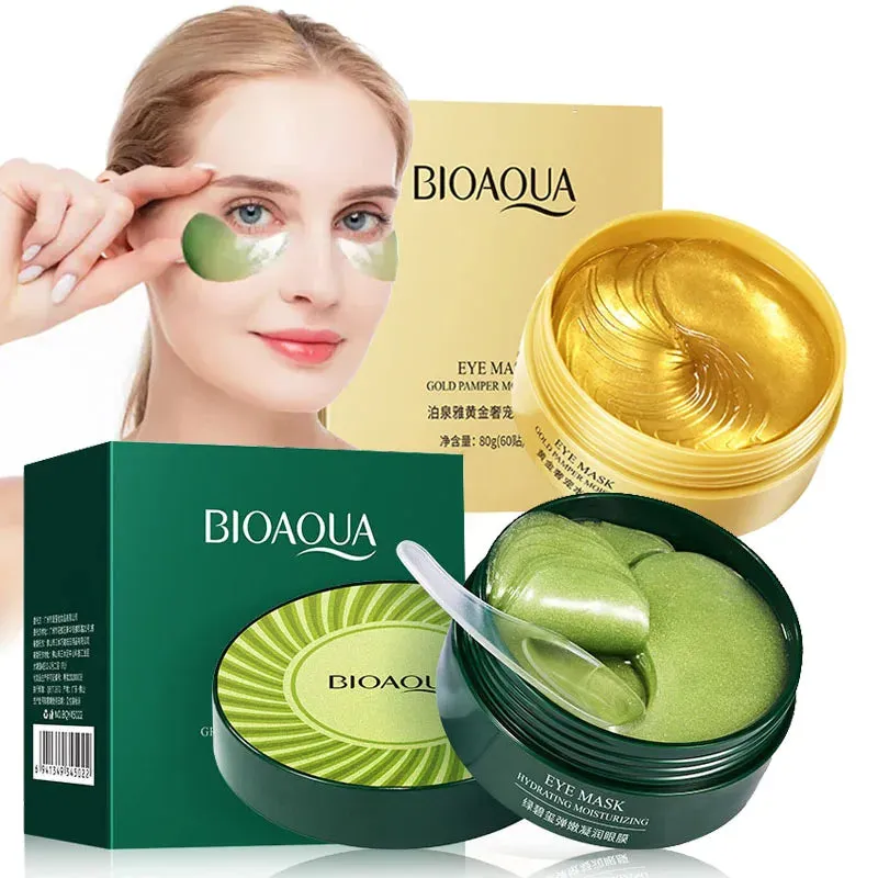 60 Piece Collagen Eye Mask For Moisturizing & Firming Anti Dark Circles & Gel Care