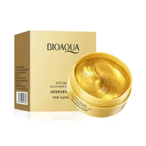 60 Piece Gold Crystal Collagen Eye Mask For Moisturizing & Firming
