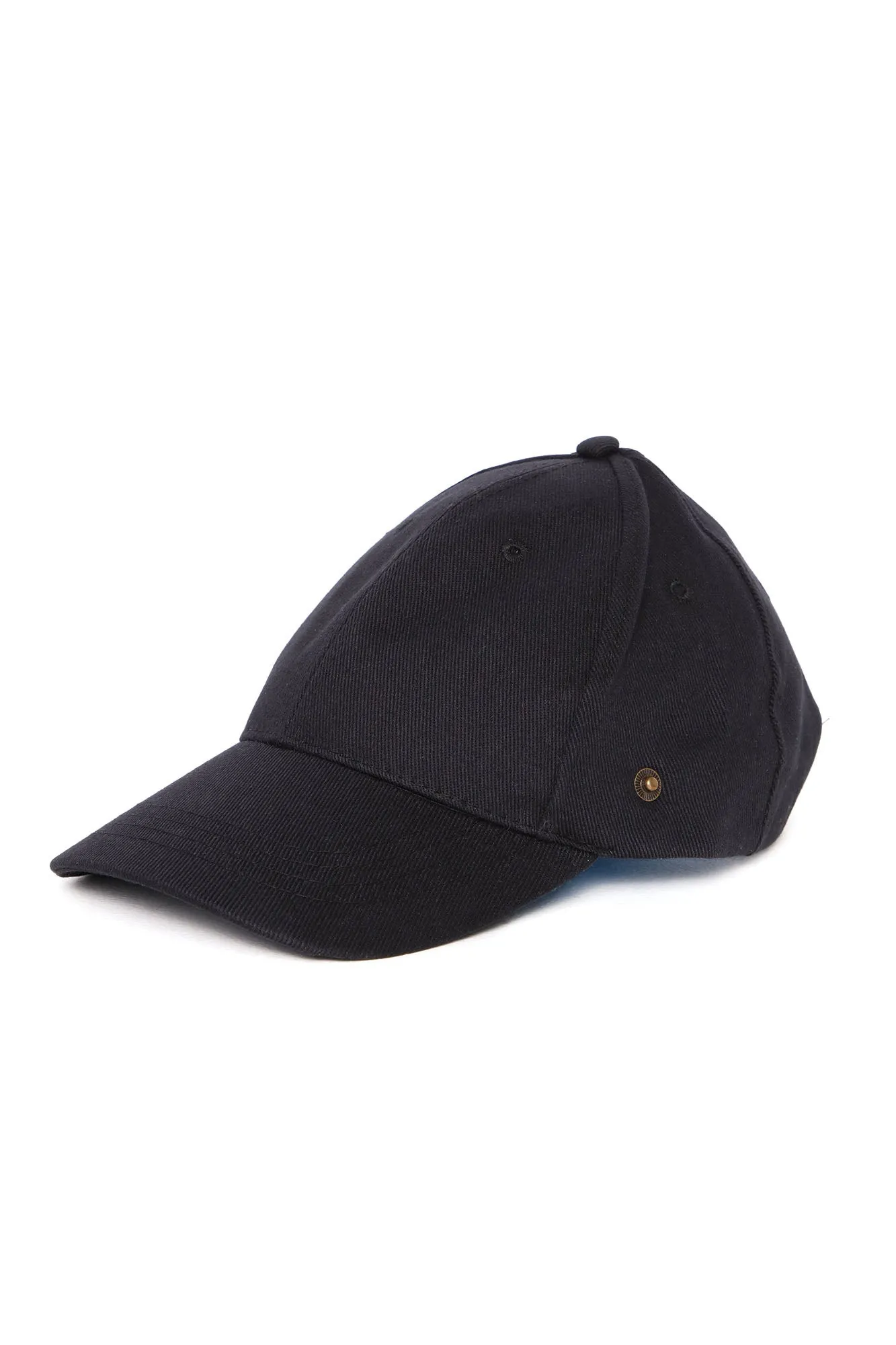 Baseball Cap Face Shield - Black