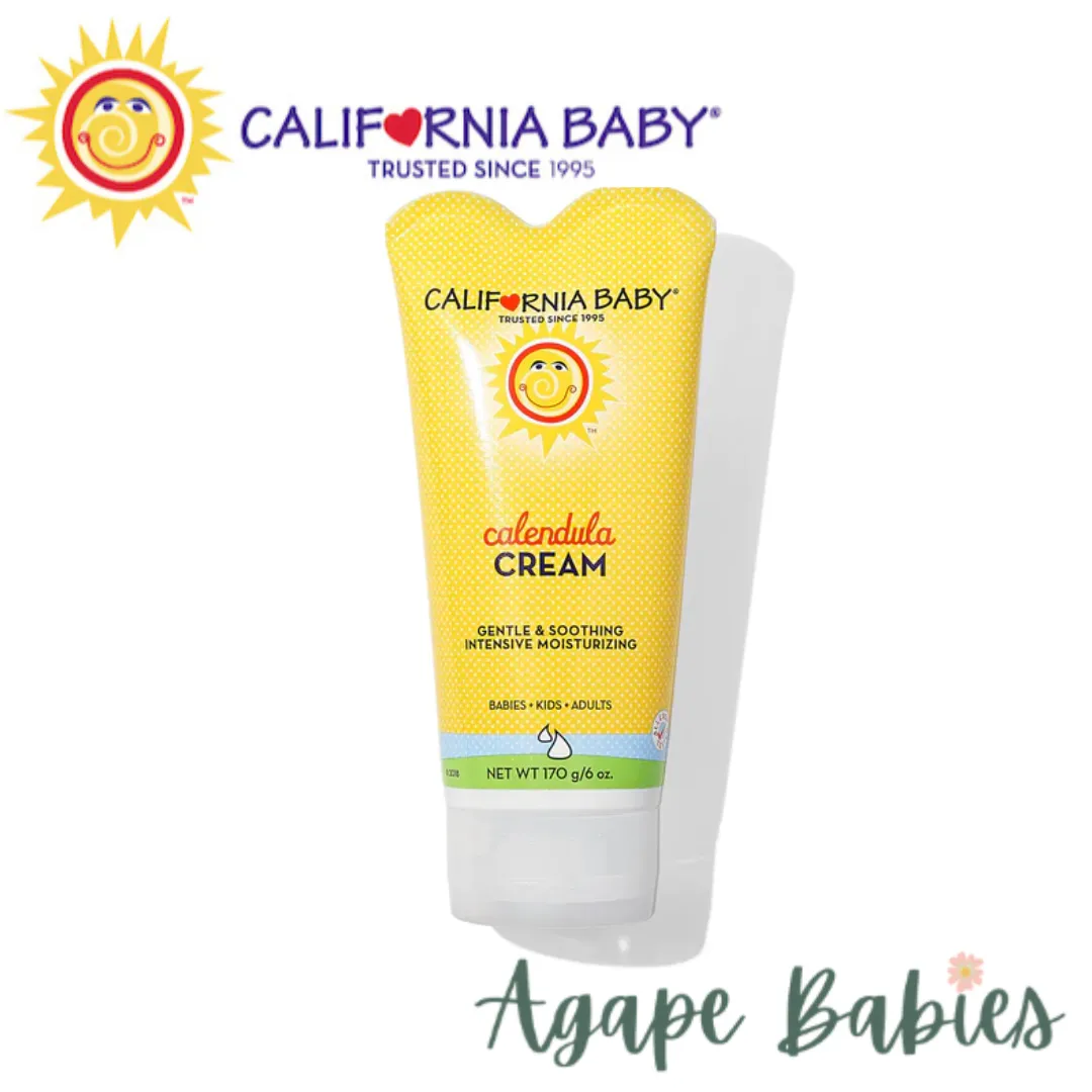 California Baby Calendula Cream Tube 6oz - Pack of 3 Exp: 04/24