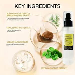 Clinical Grade Korean Skincare- 96% Snail Mucin- Our Best Selling Serum