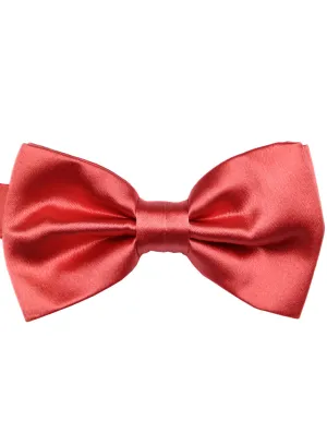 DCLIC Classic Plain Bow Tie - Pink