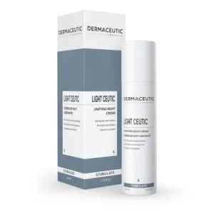 Dermaceutic Light Ceutic Skin Tightening Night Cream with Glycolic Acid phytic acid and vitamin C 40 ml