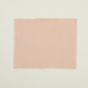 Essential Cotton Placemats Set of 4 (Blush)