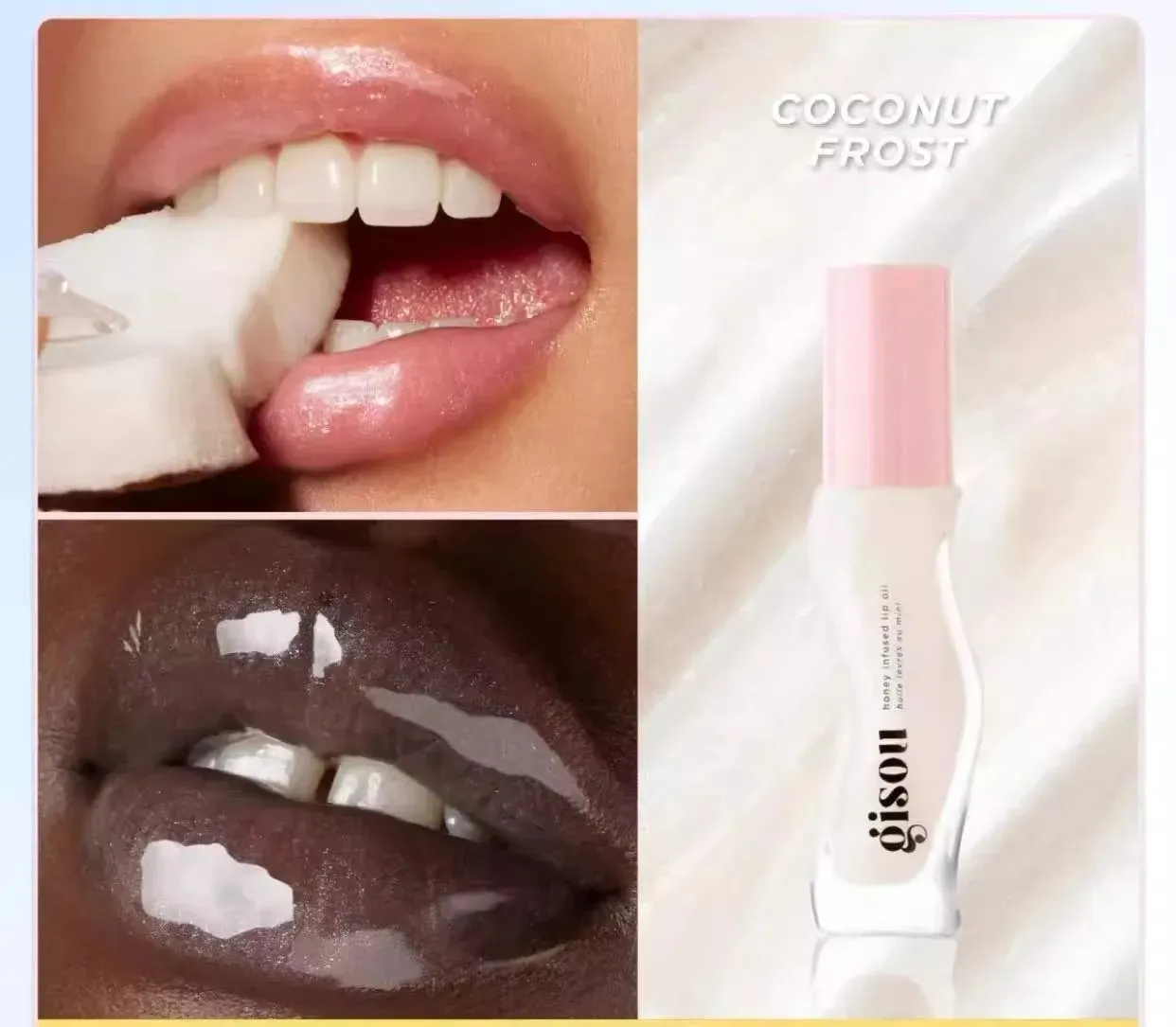 Gisou Honey Strawberry Infused Hydrating Lip Oil