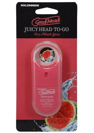 Goodhead Juicy Head Dry Mouth Spray To-Go Watermelon