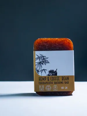 Hemp & Coffee Therapeutic Bathing Bar 100G