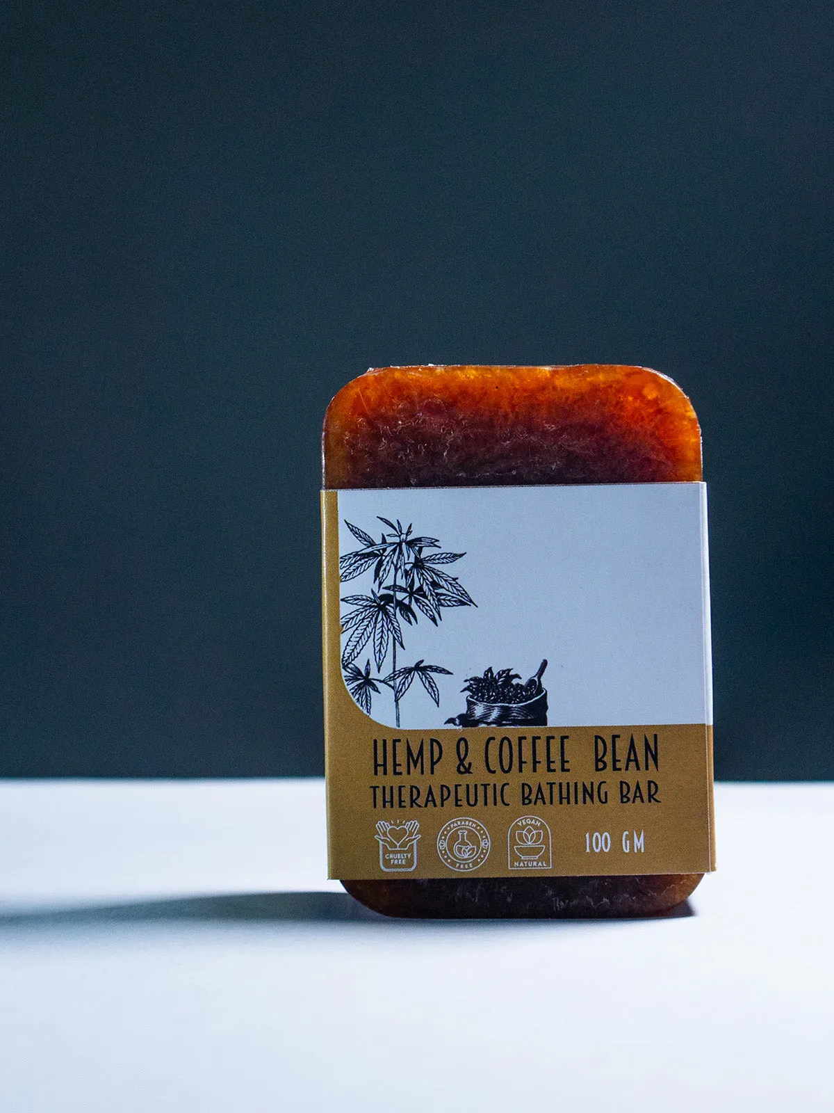 Hemp & Coffee Therapeutic Bathing Bar 100G
