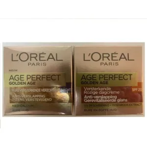 L'Oreal Golden Age Perfect day and night cream 2x50 ml - pack of 2, L'Oreal