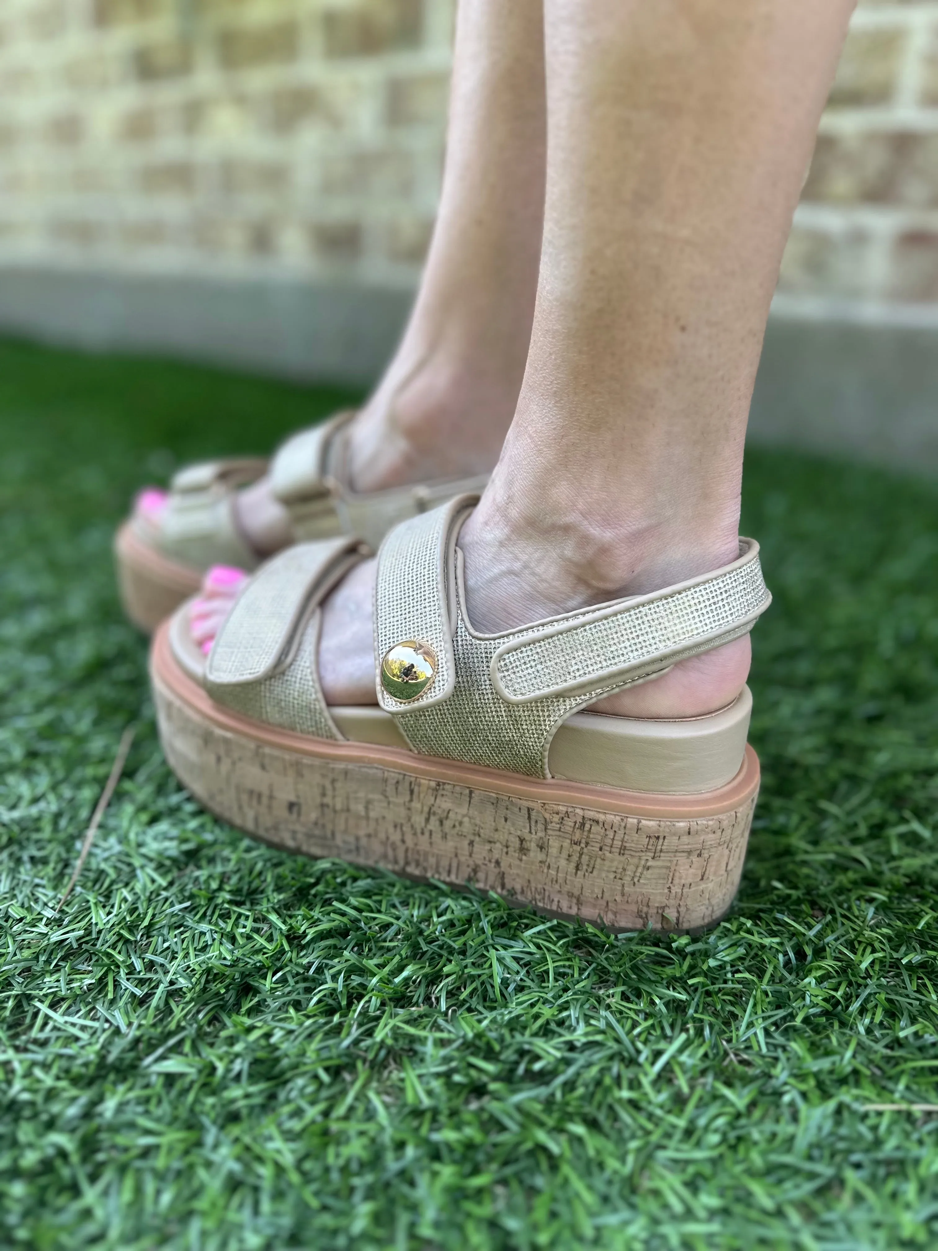 Lucille Flatform Sandal