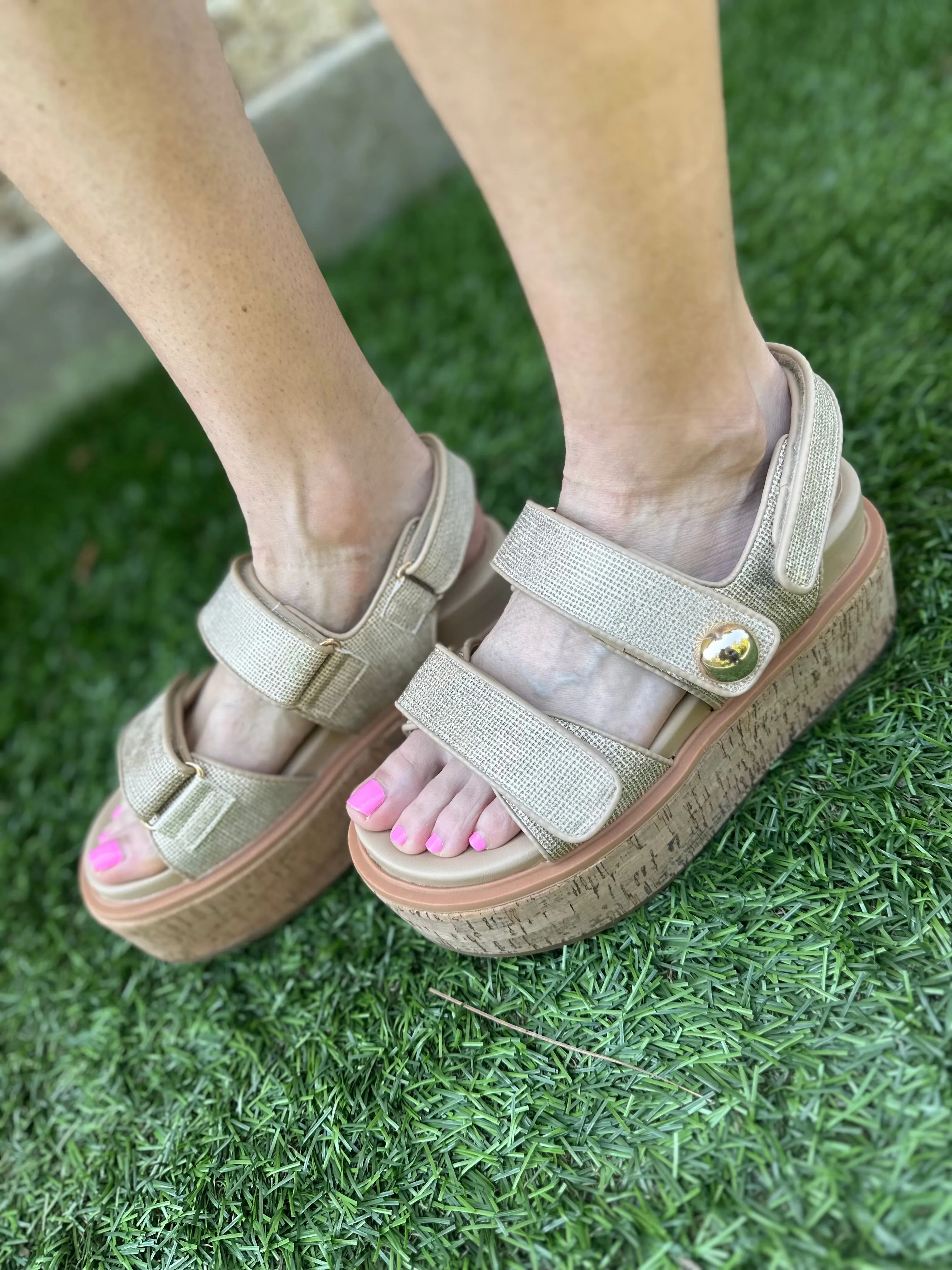 Lucille Flatform Sandal
