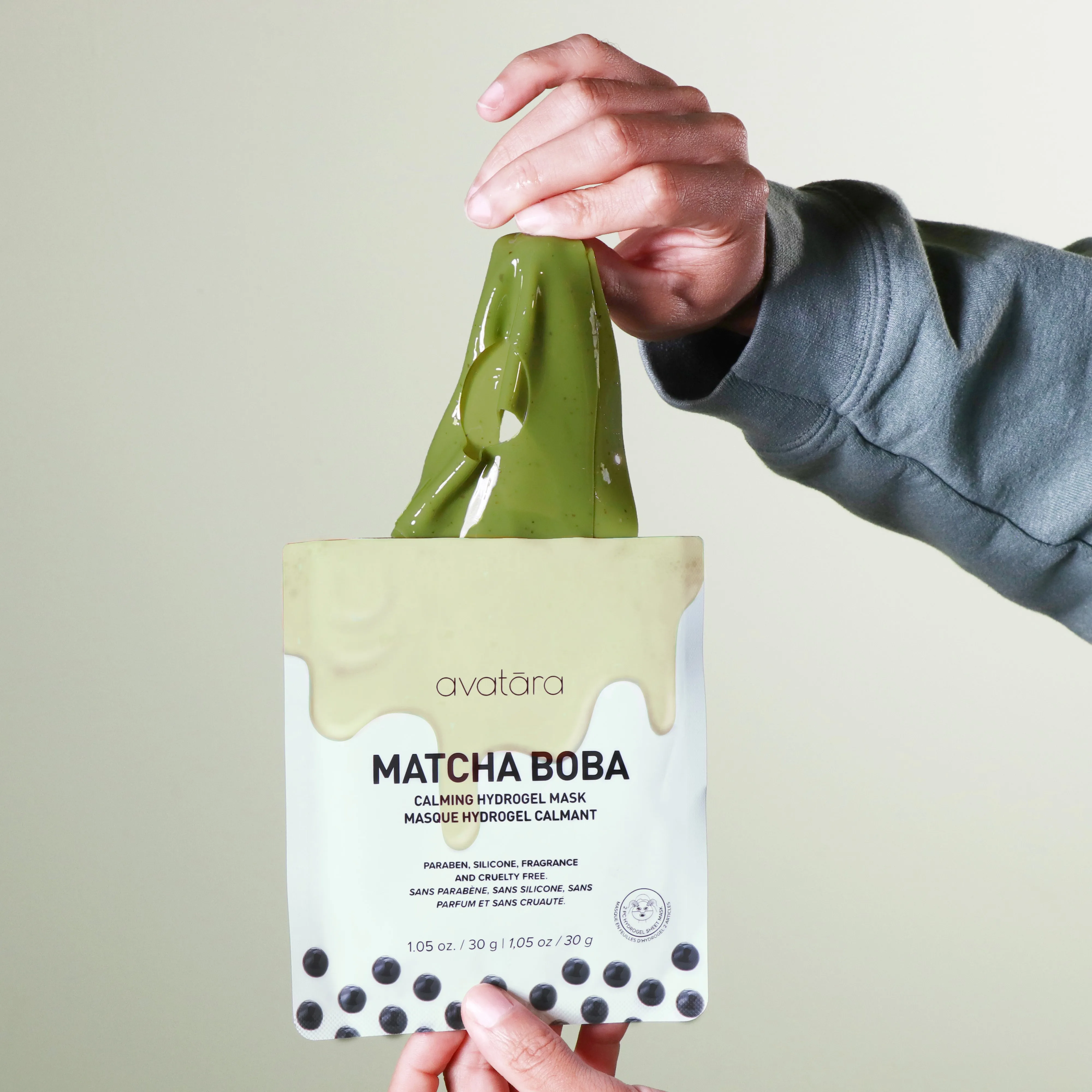 Matcha Boba Mask