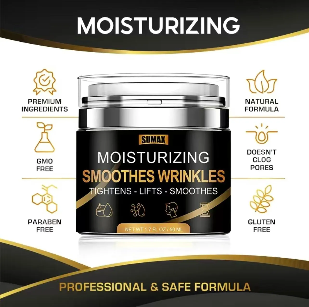 Men's Anti-Aging Skin Tightening Collagen Boost Facial Cream- Our Clinicians Favorite