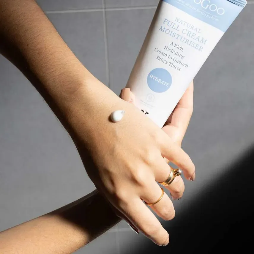 MooGoo Skincare - Full Cream Moisturiser - 120gm For Dry Skin Exp: 01/26