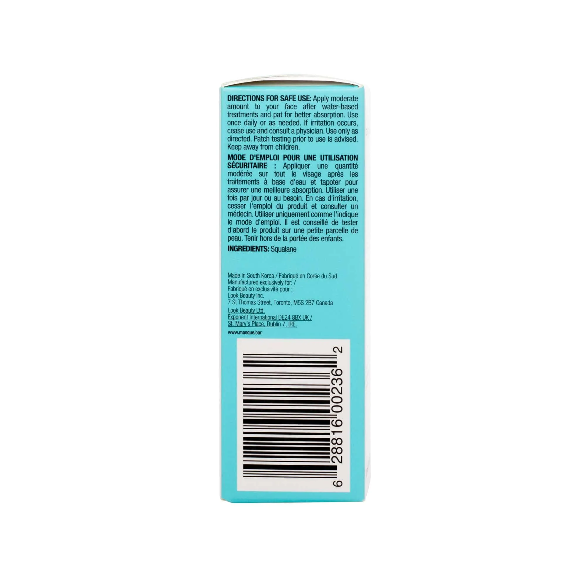 my iN.gredients 100% Natural Squalane Formula