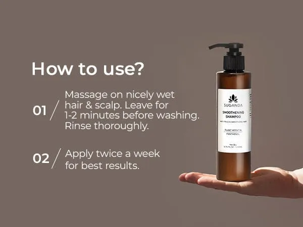 Smoothening Keratin Shampoo(200ml)