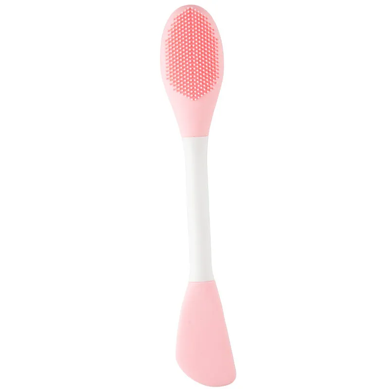 Soft Silicone Double-End Face Mask Brush