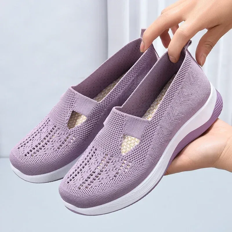 Summer Sale 50% OFFWomen's Woven Orthopedic Breathable Soft Sole Shoes