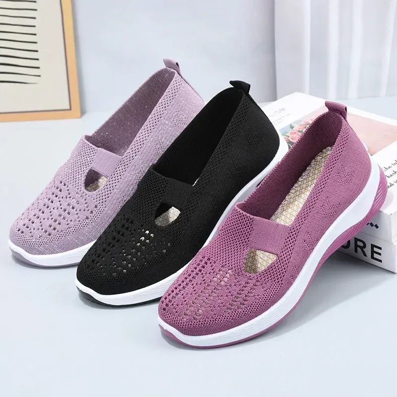 Summer Sale 50% OFFWomen's Woven Orthopedic Breathable Soft Sole Shoes