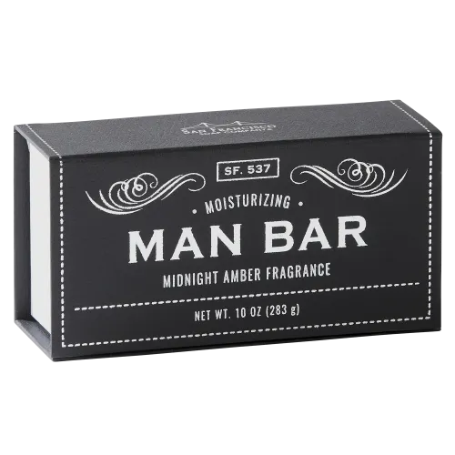 The Man Bar - Moisturizing Midnight Amber