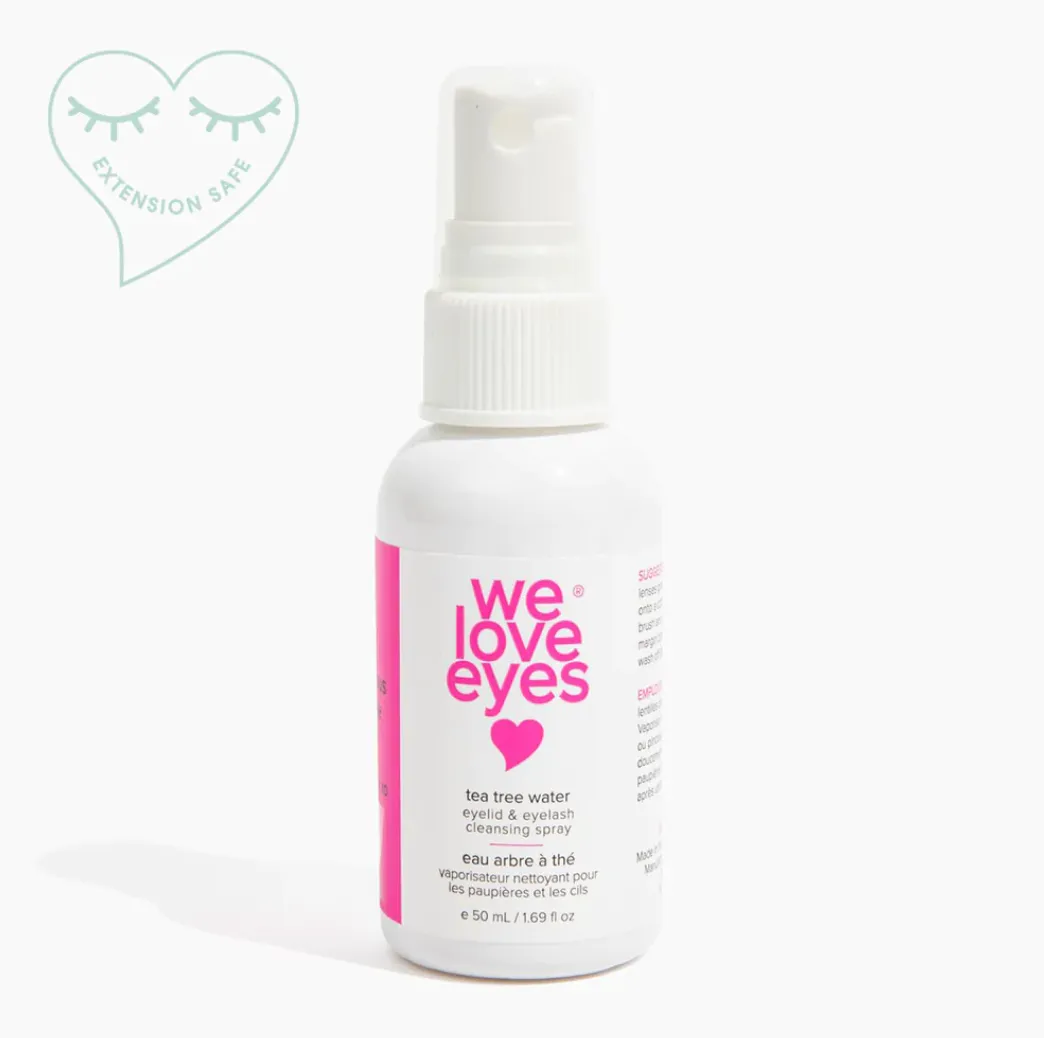 WE LOVE EYES Tea Tree Water Eyelid & Eyelash Cleansing Spray