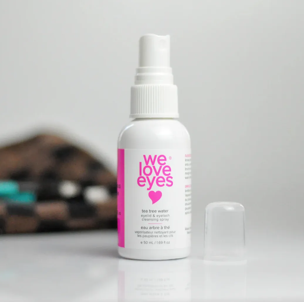 WE LOVE EYES Tea Tree Water Eyelid & Eyelash Cleansing Spray