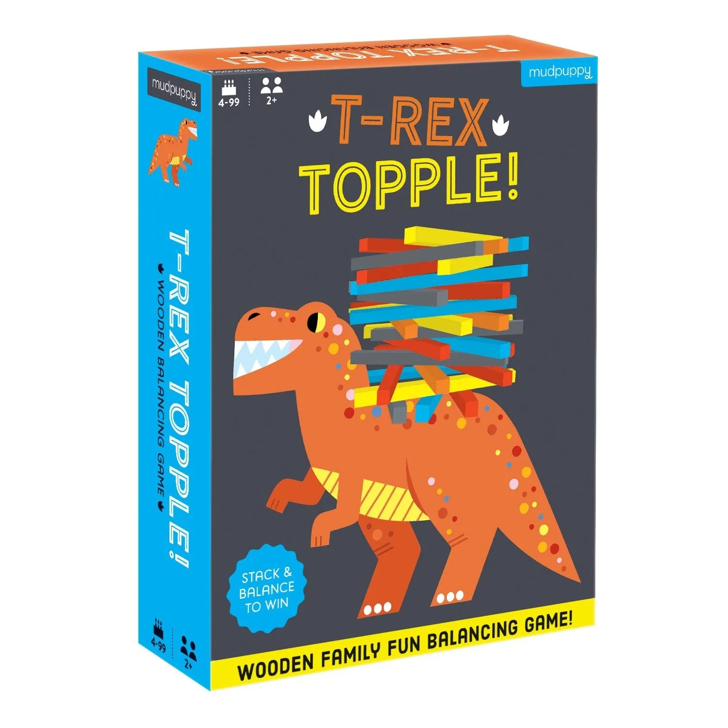Wooden Balancing Game - T-Rex Topple!